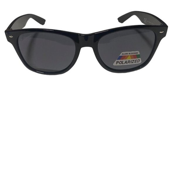 Polarized Sunglasses Unisex Driving Square Frame Google UV400 Black - Picture 1 of 6